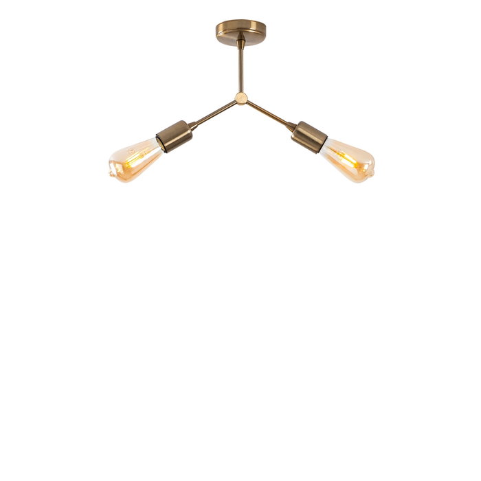Opviq Sparrow - 1251 Lámpara de araña vintage cobre